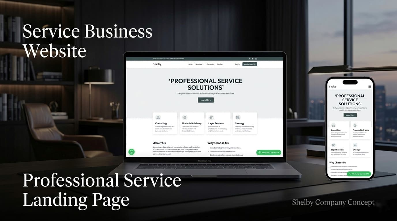Website concept preview 3